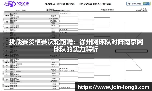 挑战赛资格赛次轮前瞻：徐州网球队对阵南京网球队的实力解析